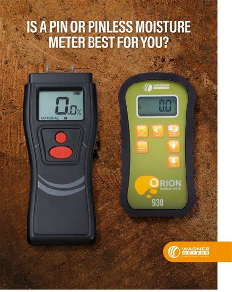 custom how pinless moisture meter works|pin vs pinless humidity meter.